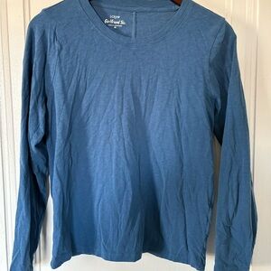 J Crew Factory Girlfriend Long Sleeve Tee
